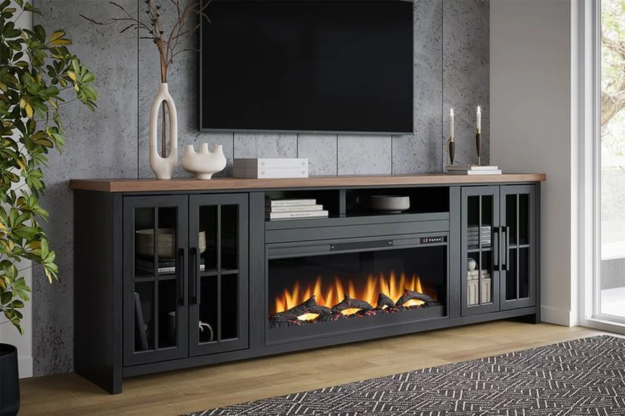 Wayfair Entertainment Center With Fireplace